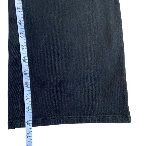 Lauren Ralph Lauren Sz 14 Aztec Beaded Black Pants Jeans Cotton Bootcut Relaxed - Picture 12 of 16